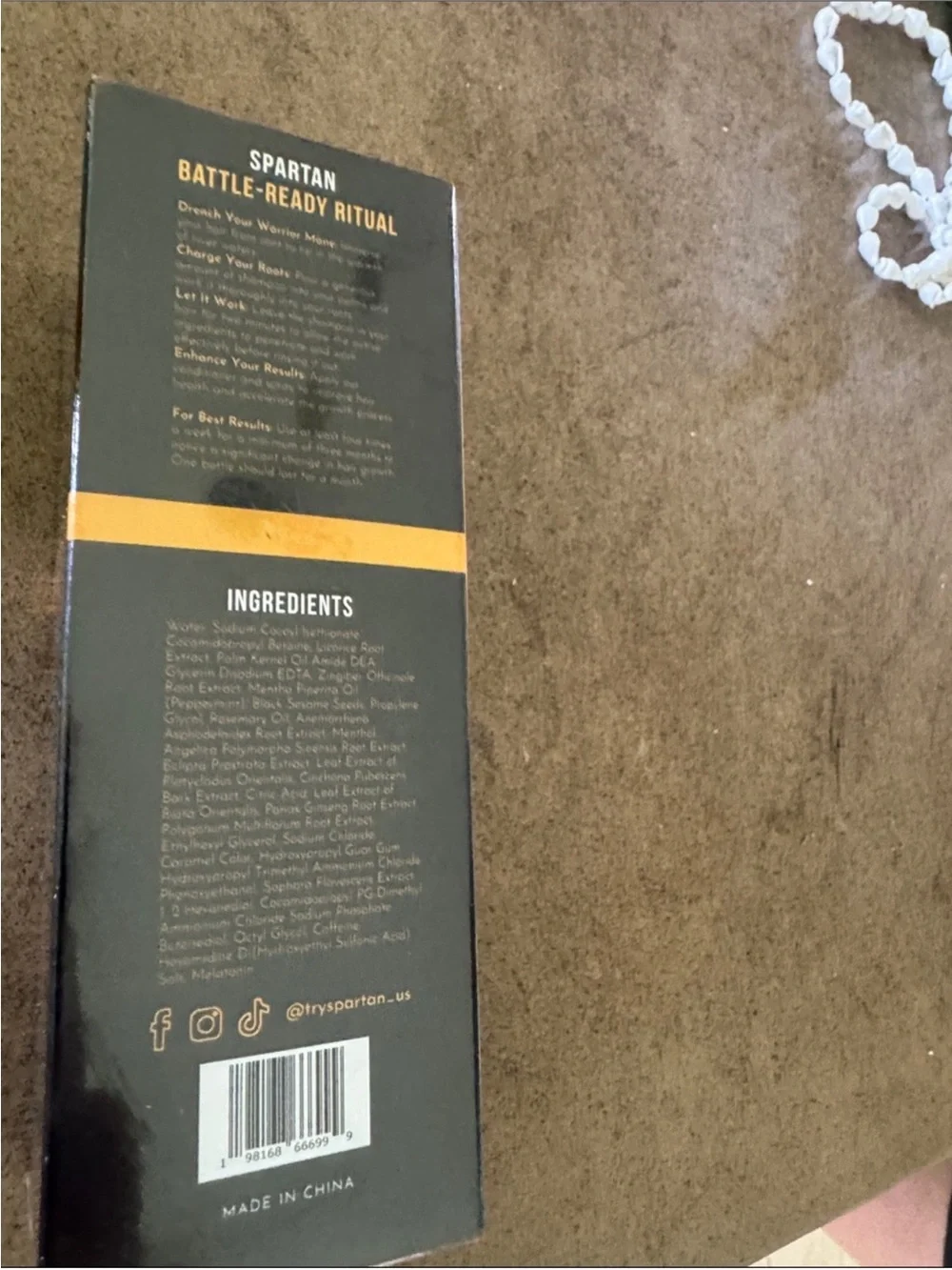 Spartan root Activator Shampoo. NIB